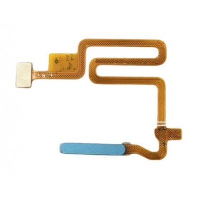 Fingerprint Sensor Flex Cable For Oppo K7x Blue By - Maxbhi Com