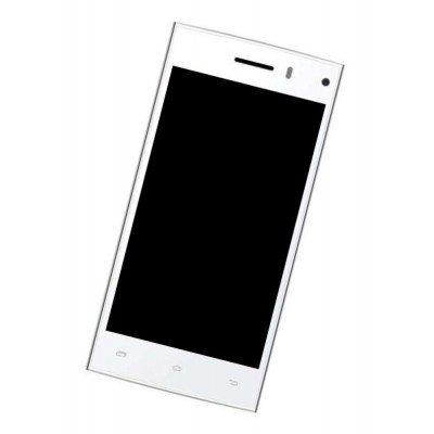 Lcd Frame Middle Chassis For Obi Alligator S454 White By - Maxbhi Com