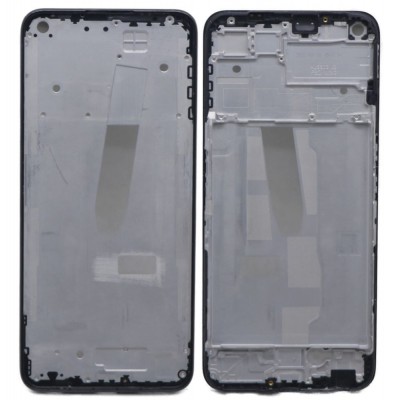 Lcd Frame Middle Chassis For Realme Narzo 50 Black By - Maxbhi Com