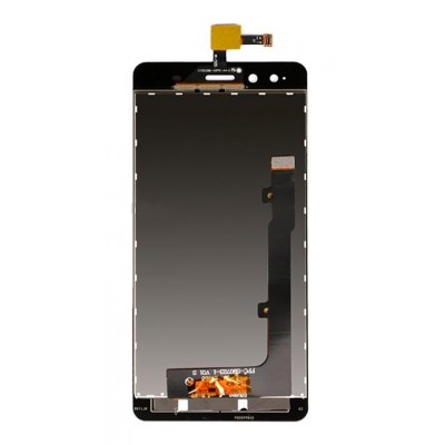 Lcd With Touch Screen For Bq Aquaris X5 Black By - Maxbhi Com