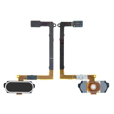 Fingerprint Sensor Flex Cable For Samsung Galaxy S6 128gb Black By - Maxbhi Com