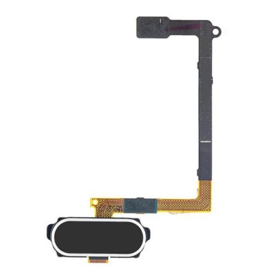 Fingerprint Sensor Flex Cable For Samsung Galaxy S6 128gb Black By - Maxbhi Com