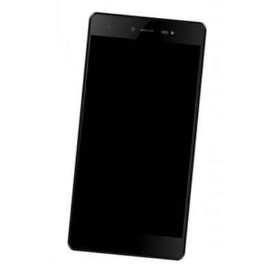 Lcd Frame Middle Chassis For Micromax Canvas 5 Grey By - Maxbhi Com
