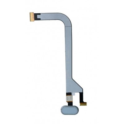 Fingerprint Sensor Flex Cable For Doogee X9 Pro White By - Maxbhi Com