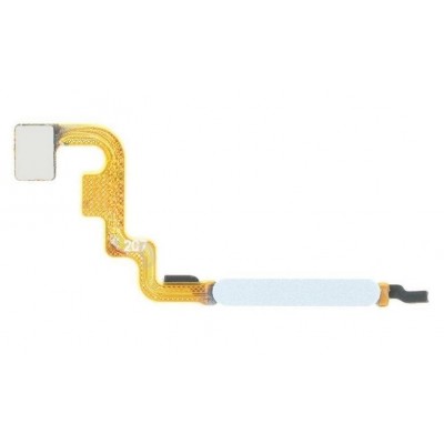 Fingerprint Sensor Flex Cable For Xiaomi Redmi Note 11s White By - Maxbhi Com