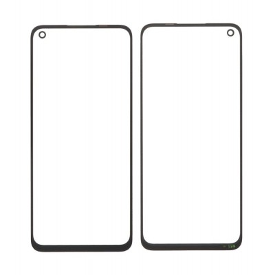 Replacement Front Glass For Realme 9 Pro Plus 5g Black By - Maxbhi Com