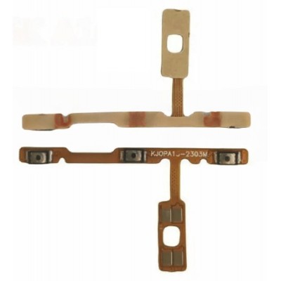 Volume Button Flex Cable For Oppo A16e By - Maxbhi Com