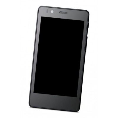 Lcd Frame Middle Chassis For Bq Aquaris E4 5 Ubuntu Edition Black By - Maxbhi Com