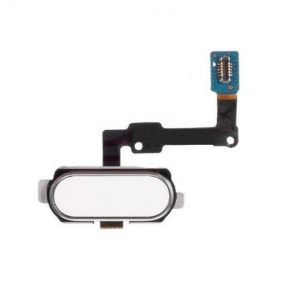 Fingerprint Sensor Flex Cable For Samsung Galaxy On7 Pro 2017 White By - Maxbhi Com