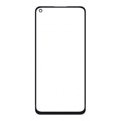 Replacement Front Glass For Oneplus Nord Ce 5g Black By - Maxbhi Com