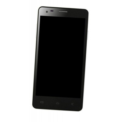 Lcd Frame Middle Chassis For Elephone P3000s Black By - Maxbhi Com
