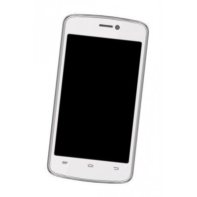 Lcd Frame Middle Chassis For Hitech S410 Amaze Black By - Maxbhi Com
