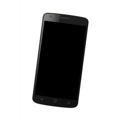 Lcd Frame Middle Chassis For Panasonic P50 Idol Silver By - Maxbhi Com