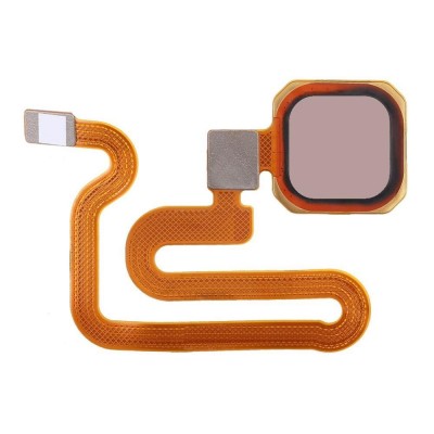 Fingerprint Sensor Flex Cable For Vivo X20 Plus Gold By - Maxbhi Com