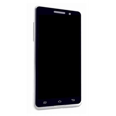 Lcd Frame Middle Chassis For Celkon Monalisa 5 White By - Maxbhi Com