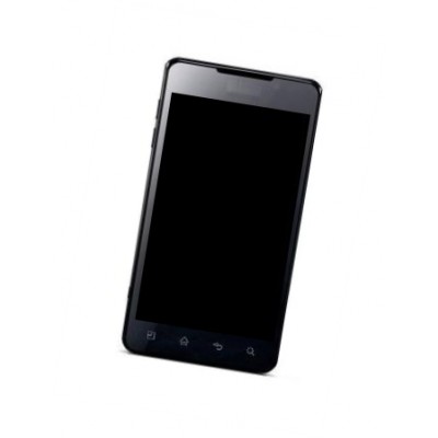 Lcd Frame Middle Chassis For Lg Optimus 3d Max P720 White By - Maxbhi Com