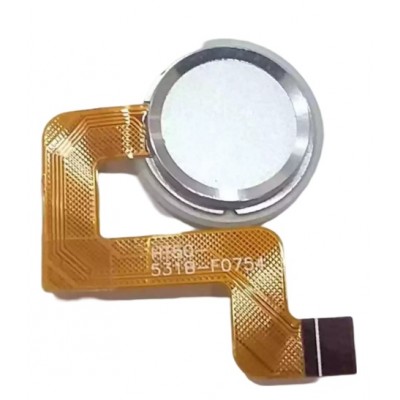 Fingerprint Sensor Flex Cable For Homtom Ht50 White By - Maxbhi Com