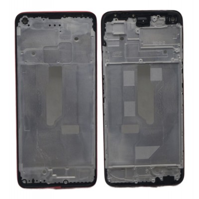 Lcd Frame Middle Chassis For Oppo A96 4g Black By - Maxbhi Com