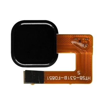 Fingerprint Sensor Flex Cable For Homtom S8 Black By - Maxbhi Com