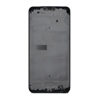 Lcd Frame Middle Chassis For Oppo Realme C1 Black By - Maxbhi Com