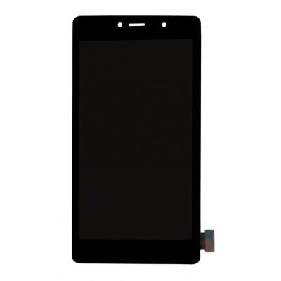 Lcd With Touch Screen For Lyf Water 8 Black By - Maxbhi Com