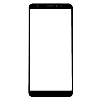 Replacement Front Glass For Xolo Era 4x Black By - Maxbhi Com
