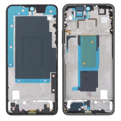 Lcd Frame Middle Chassis For Xiaomi Redmi Note 11 Pro Plus 5g India Black By - Maxbhi Com