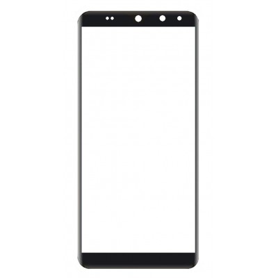Replacement Front Glass For Xifo Spinup A6 4g Black By - Maxbhi Com