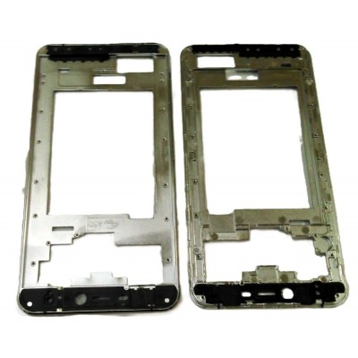 Lcd Frame Middle Chassis For Doogee X7 Pro Black By - Maxbhi Com