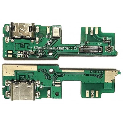 Charging Connector Flex Pcb Board For Umidigi C Note 2 By - Maxbhi Com