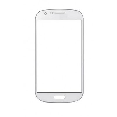 Replacement Front Glass For Samsung I8703 Black By - Maxbhi Com