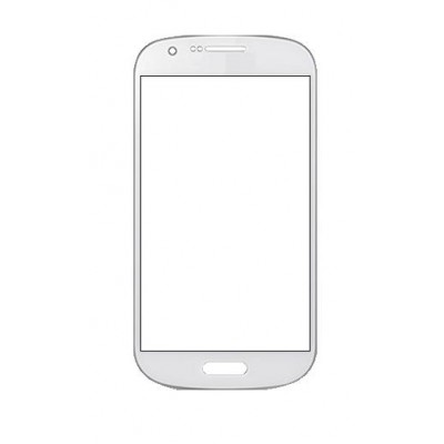 Replacement Front Glass For Samsung I8703 White By - Maxbhi Com
