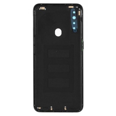 Back Panel Cover For Oppo A31 2020 Black - Maxbhi Com