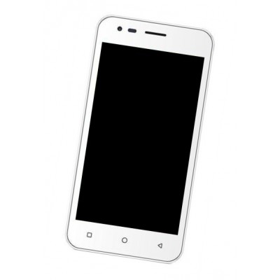 Lcd Frame Middle Chassis For Intex Aqua 4 5 Pro Black By - Maxbhi Com