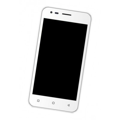 Lcd Frame Middle Chassis For Intex Aqua 4 5 Pro White By - Maxbhi Com