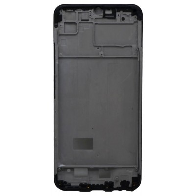 Lcd Frame Middle Chassis For Vivo Y12 Black By - Maxbhi Com