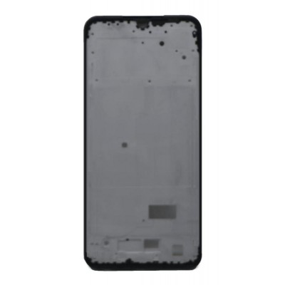 Lcd Frame Middle Chassis For Vivo Y33s Black By - Maxbhi Com