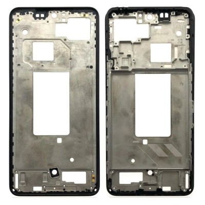 Lcd Frame Middle Chassis For Vivo X70 Black By - Maxbhi Com
