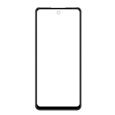 Replacement Front Glass For Infinix Zero 5g Black By - Maxbhi Com