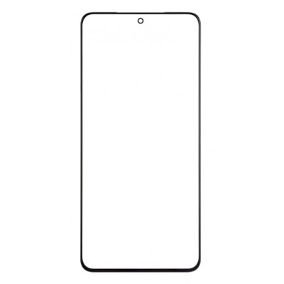 Replacement Front Glass For Vivo Iqoo 8 5g Black By - Maxbhi Com