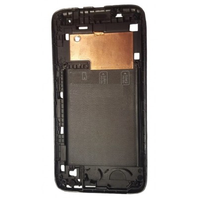 Lcd Frame Middle Chassis For Lenovo A526 Blue By - Maxbhi Com