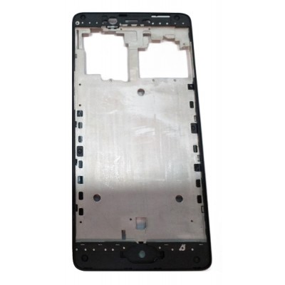 Lcd Frame Middle Chassis For Doogee Shoot 1 Black By - Maxbhi Com