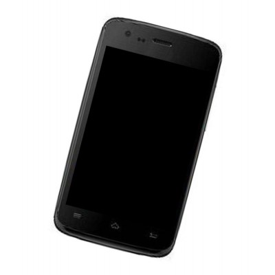 Lcd Frame Middle Chassis For Intex Aqua Glory White By - Maxbhi Com