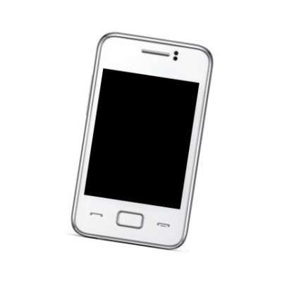 Lcd Frame Middle Chassis For Samsung Rex 80 S5222r Black By - Maxbhi Com