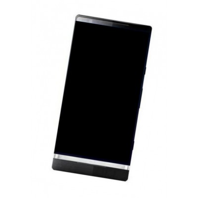 Lcd Frame Middle Chassis For Sony Xperia P2 Black By - Maxbhi Com