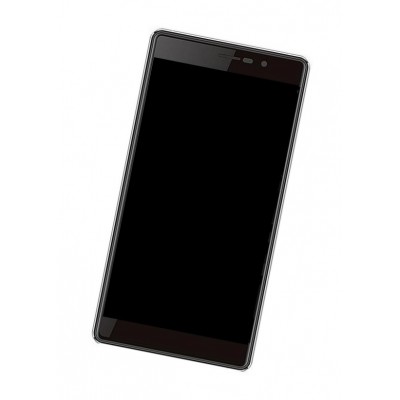 Lcd Frame Middle Chassis For Umi Fair Black By - Maxbhi Com