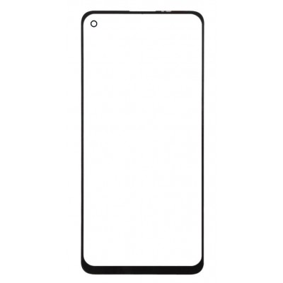 Replacement Front Glass For Huawei Nova 7 Se Black By - Maxbhi Com