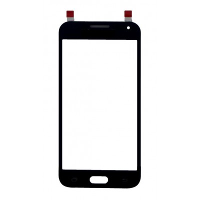 Replacement Front Glass For Samsung Galaxy E5 Sme500f Black By - Maxbhi Com