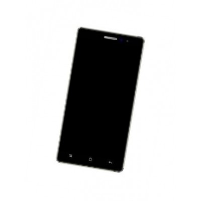 Lcd Frame Middle Chassis For Hsl Y501 Black By - Maxbhi Com