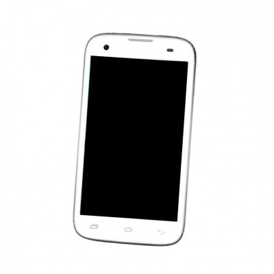 Lcd Frame Middle Chassis For Infinix Surf Viva X405 Black By - Maxbhi Com